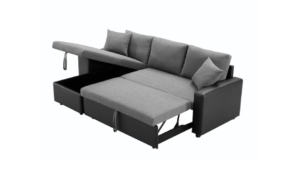 America Charlton Sectional Sofa with Pull-Out Sleeper sofa cum bed